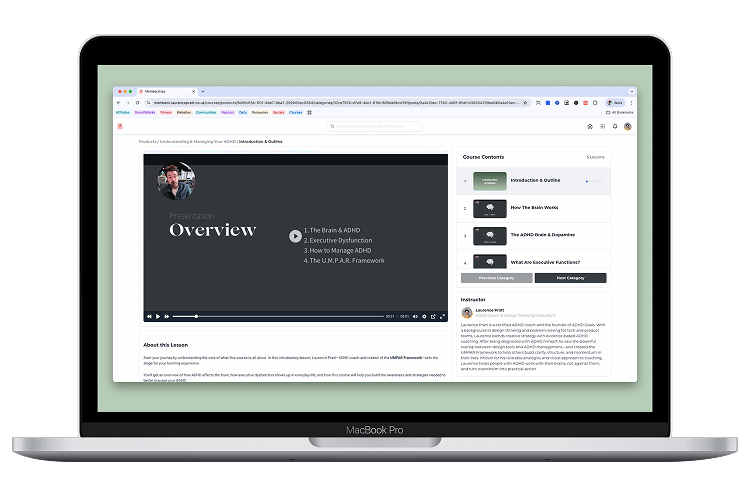Free Course Understanding Your ADHD