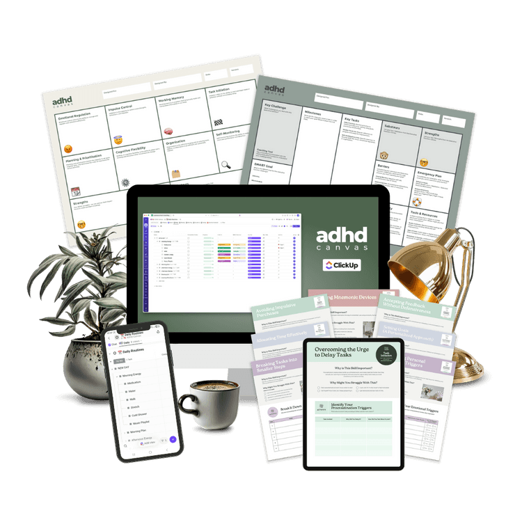 ADHD Canvas 30 Day Challenge